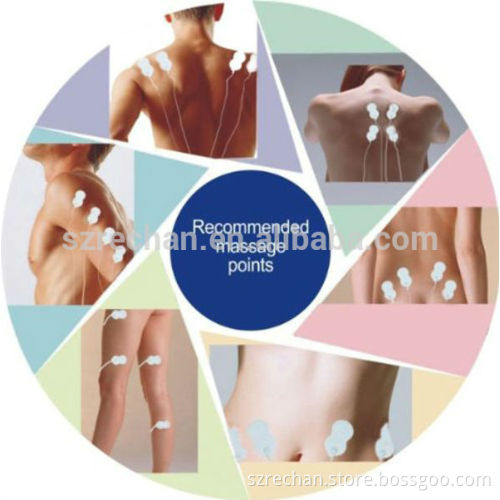 USA best seller EC18-01 electrodes mini tens